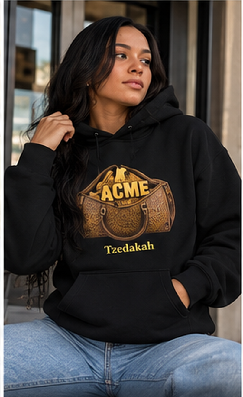 Tzedakah Unisex "ACME" Heavyweight Hoodie