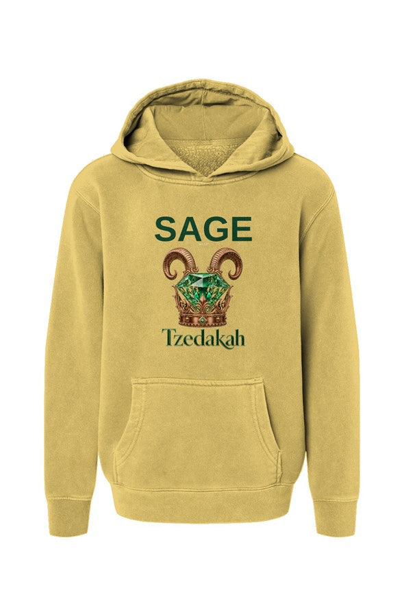 Youth Pigment Dyed Hoodie