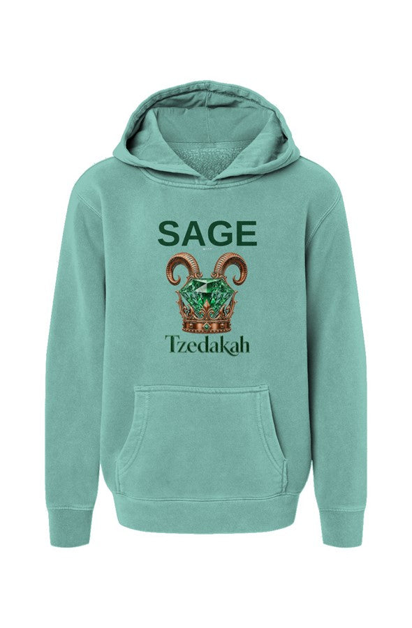 Youth Pigment Dyed Hoodie