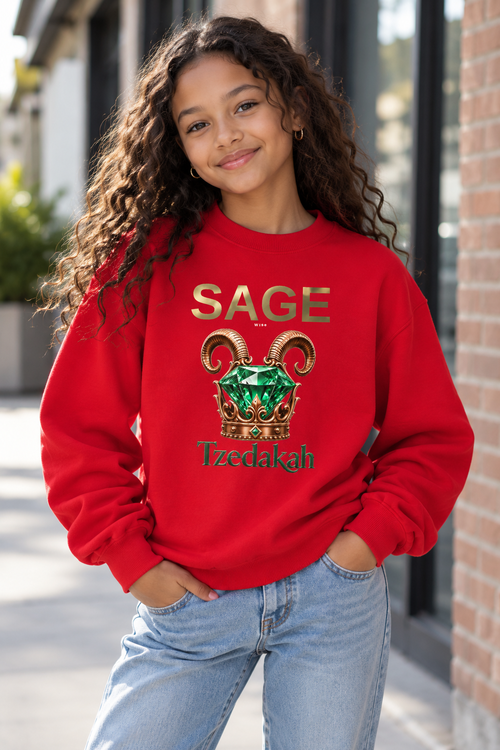 The Youth "SAGE" Crewneck