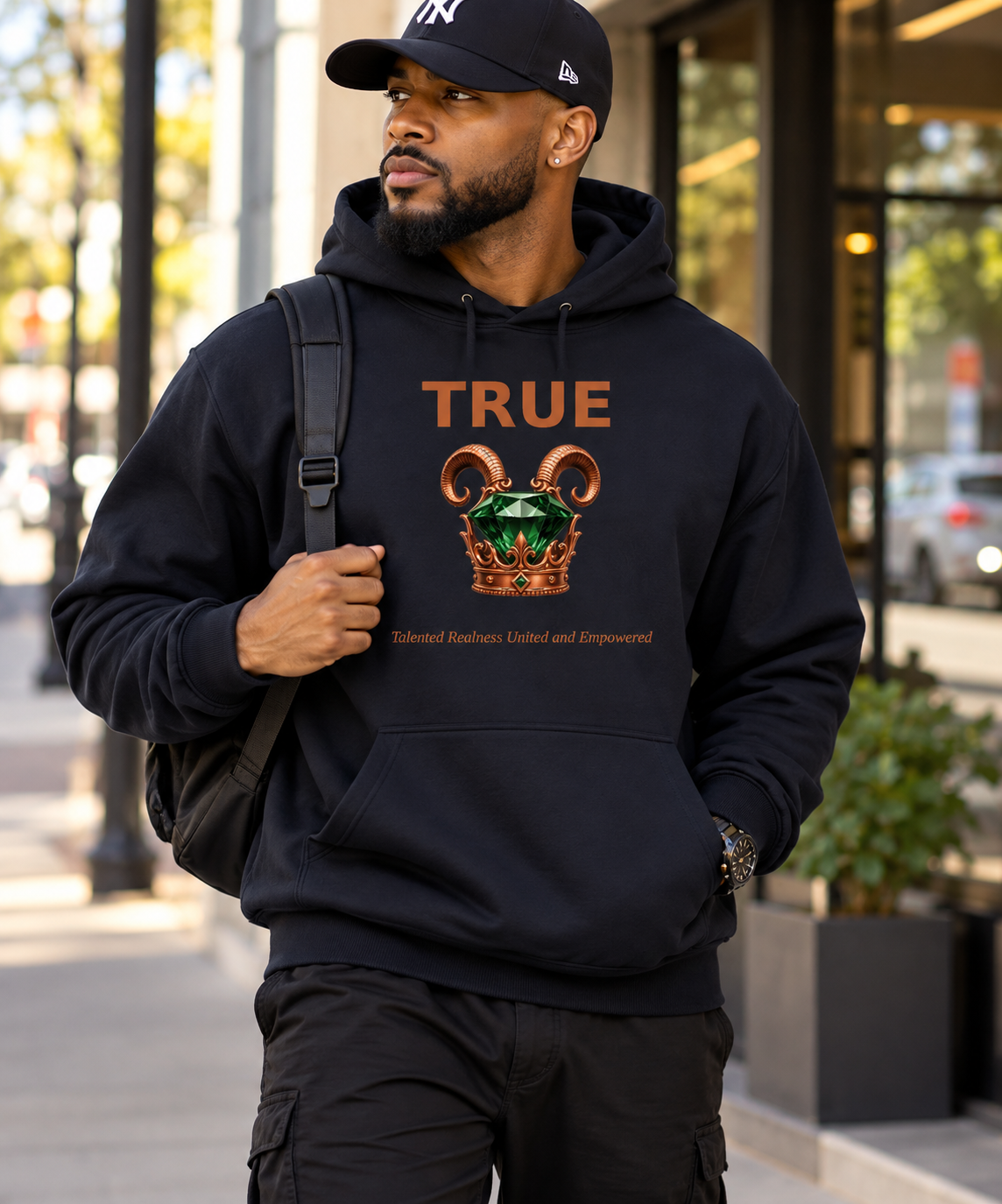 Mens "TRUE" Hoody