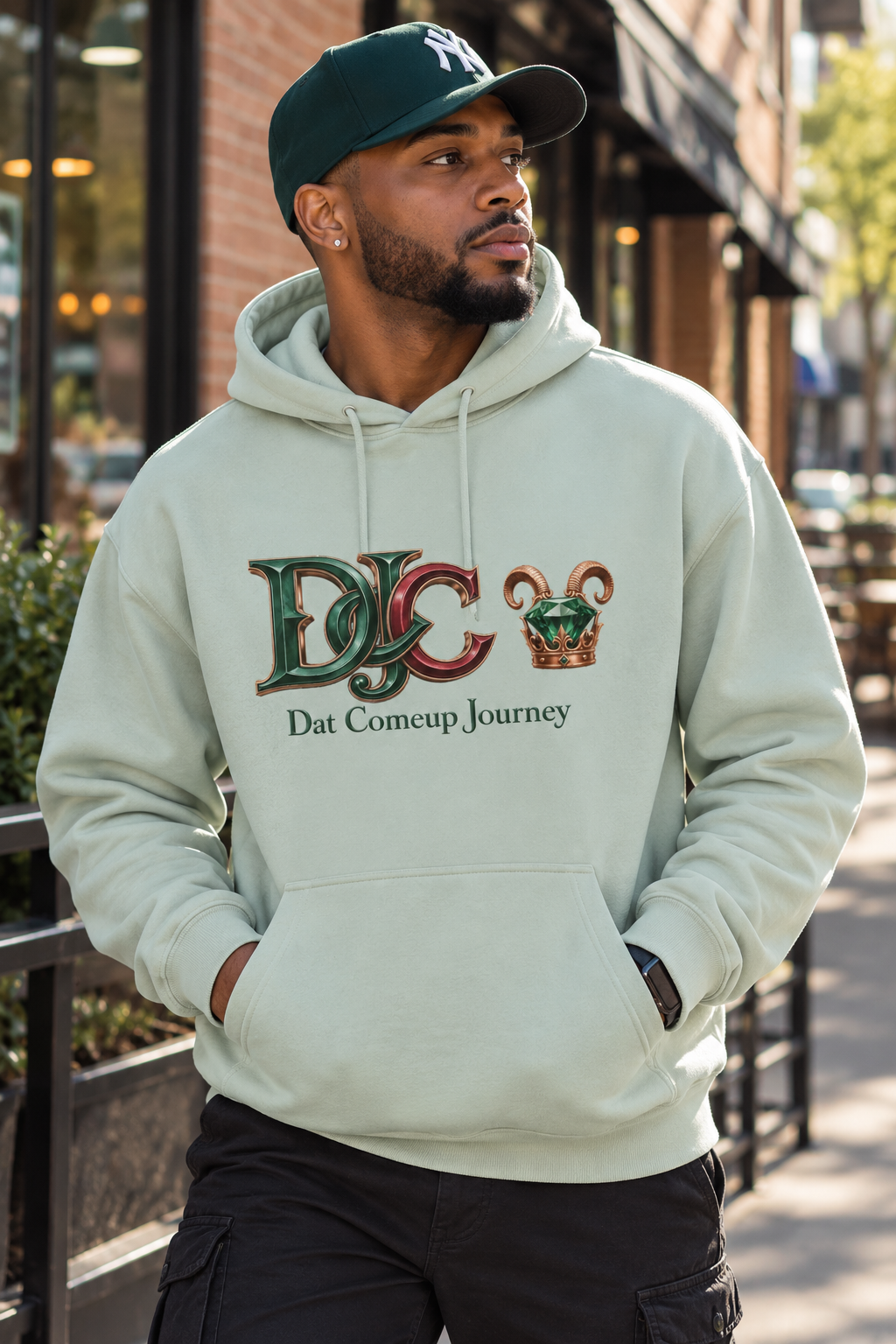 Mens "DJC" Heavyweight Hoody